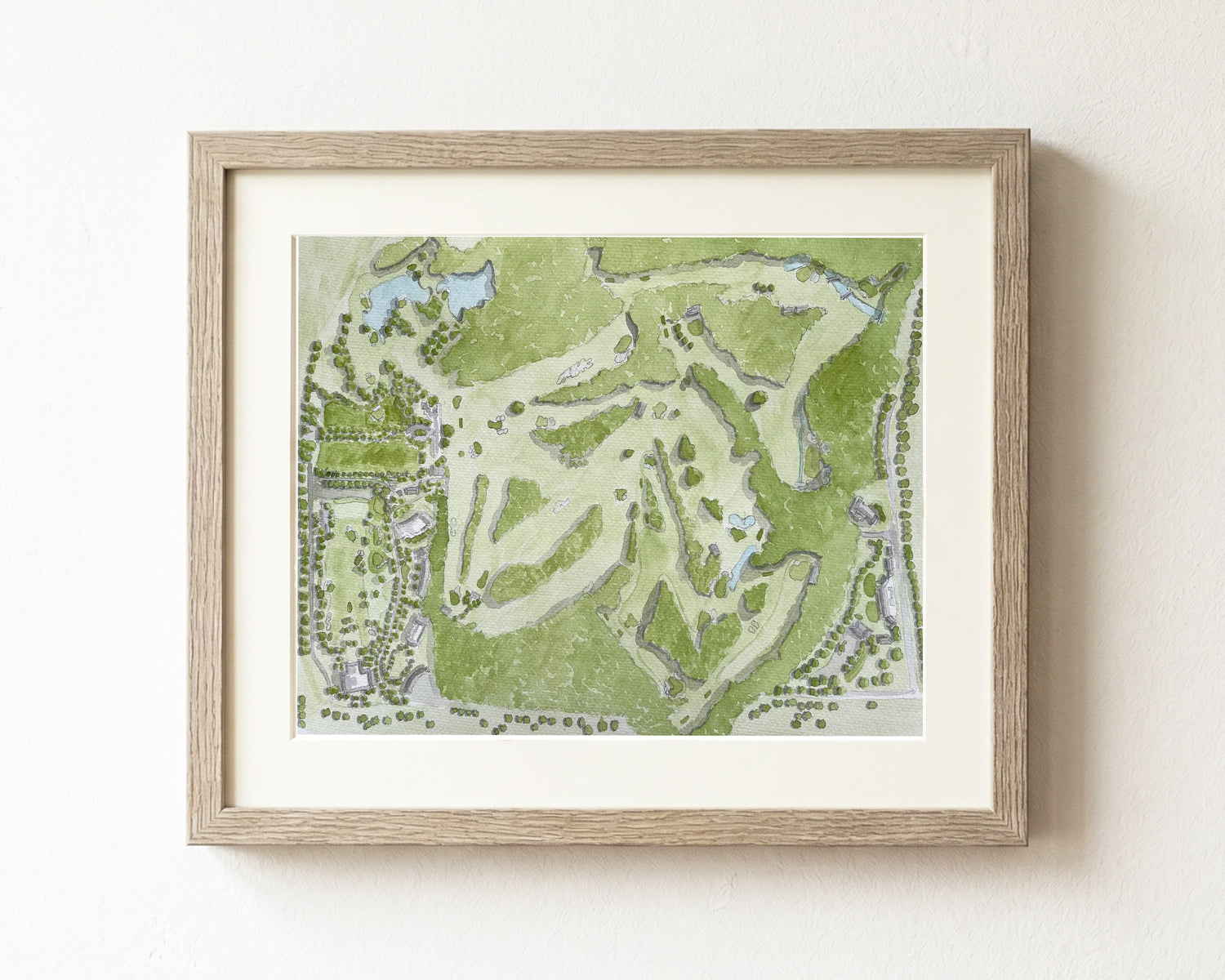 Augusta National Watercolor Print