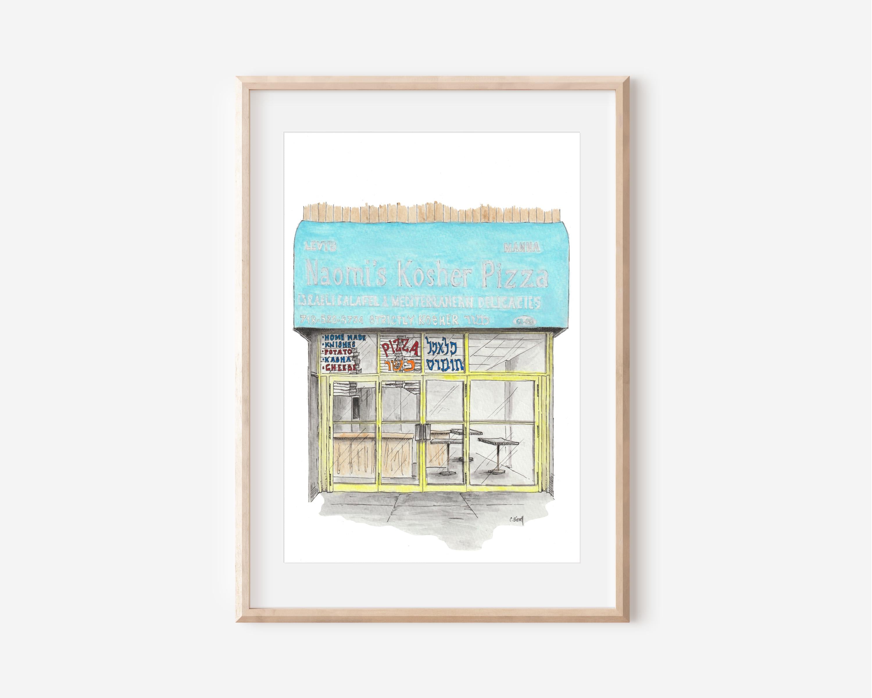 Custom First Date Drawing or Painting - Anniversary Pen and Ink or Watercolor