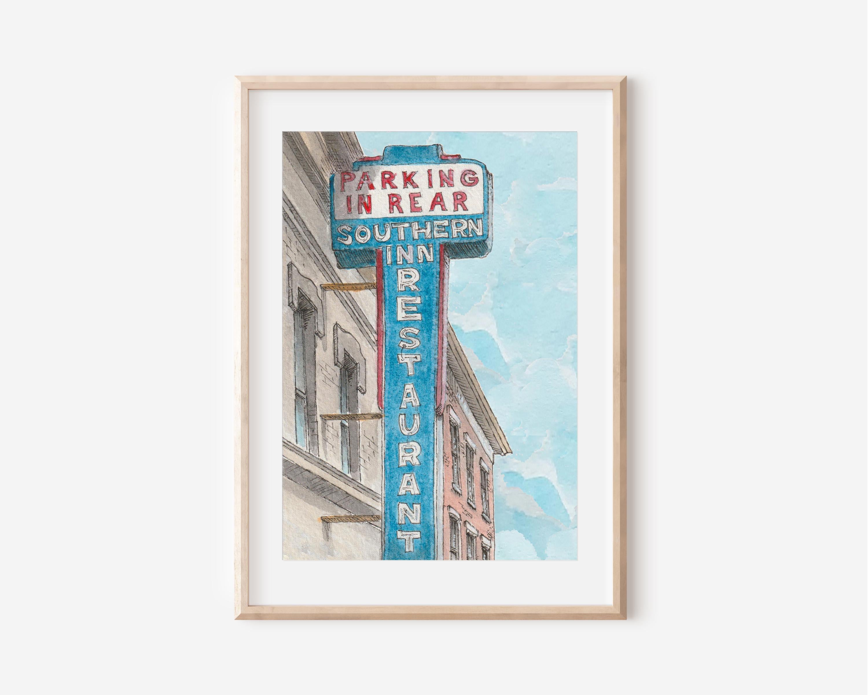 Custom First Date Drawing or Painting - Anniversary Pen and Ink or Watercolor