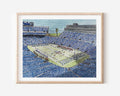 Penn State Stadium Watercolor Print: Nittany Lions Football Art, Penn State Alumni Gift