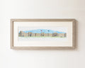 VMI Barracks Limited Edition Watercolor Art Print